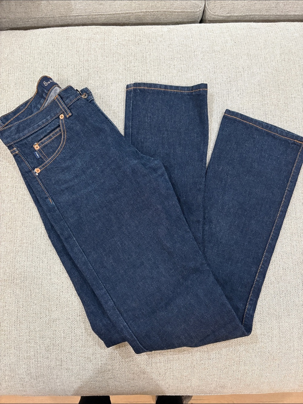 Earl Jeans Women’s Dark Blue Straight-Leg Jeans